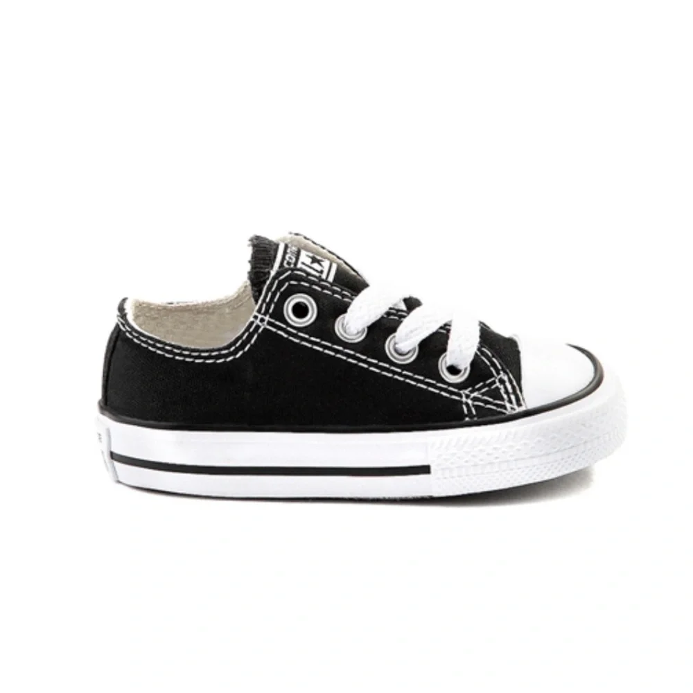 Baby Toddle Converse Chuck Taylor Low Black Shoes